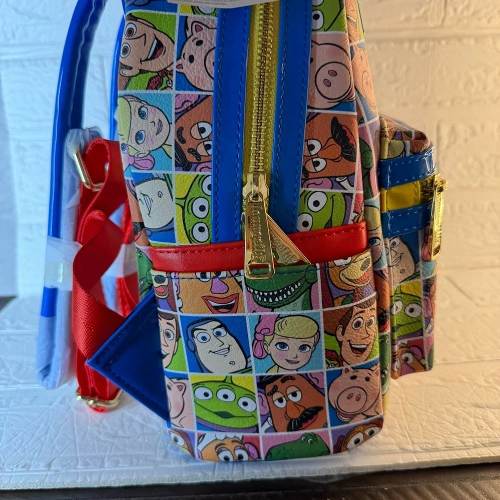 New Disney Loungefly Toy Story Backpack Multicolor